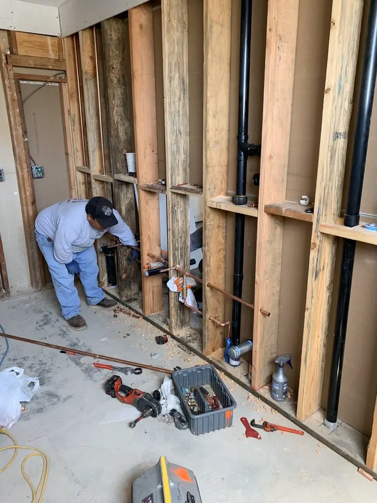 Commercial rough-in plumbing for Commercial Plumbing in Islip